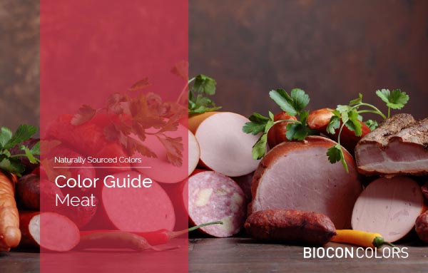 Coloring meat, ham, natural colors, food coloring, BioconColors