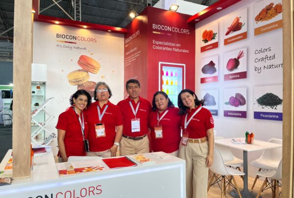 BioconColors LATAM Team Expo-Ingredients Fair Lima Peru